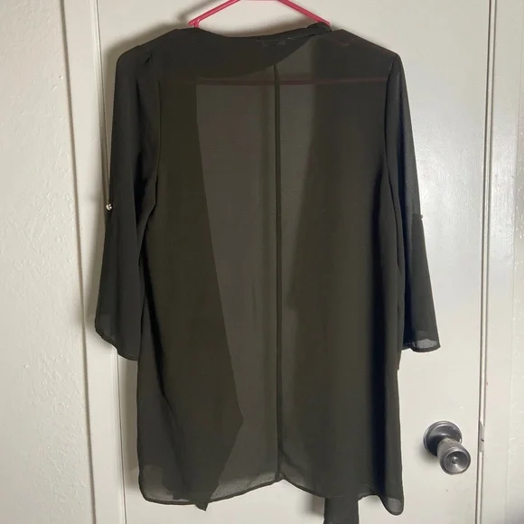 Fashion Nova Light As A Feather Jacket - Picture 2 of 3